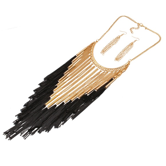 Fashion Jewelry Set Necklace & Earrings - Picture 2 of 3